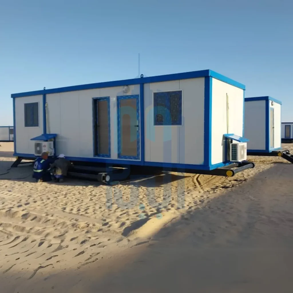 حفارة نفطية, مباني جاهزة, ليبيا, تريلات, سكن عمال