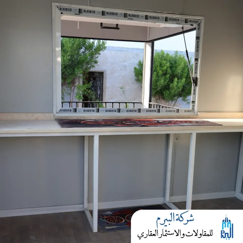 مقهى, مباني جاهزة, prefabricated buildings, حاويات سكن, سكن عمال